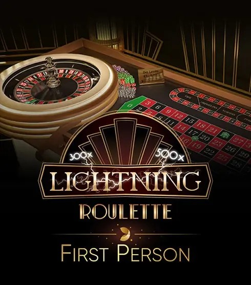 Try First Person Lightning Roulette slot by Evolution on casino-leovegas.it – logo image