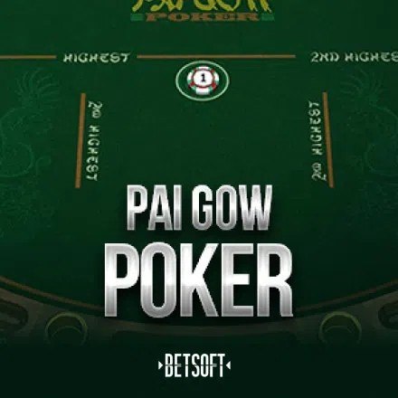 Pai Gow logo – Table Games by Betsoft Gaming at LeoVegas Casino