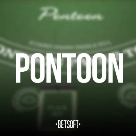 Table Games logo of Pontoon from Betsoft Gaming at LeoVegas Casino