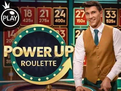 Play the Power UP Roulette slot by Pragmatic Play on LeoVegas Casino