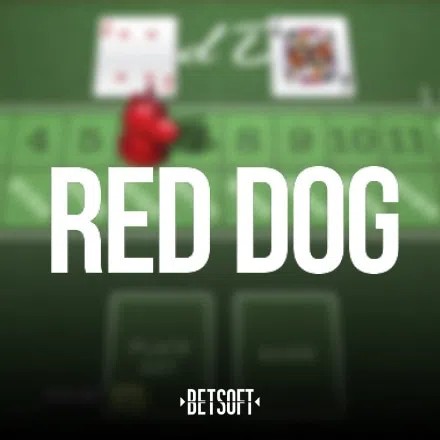 Official Table Games logo: Red Dog by Betsoft Gaming at LeoVegas Casino