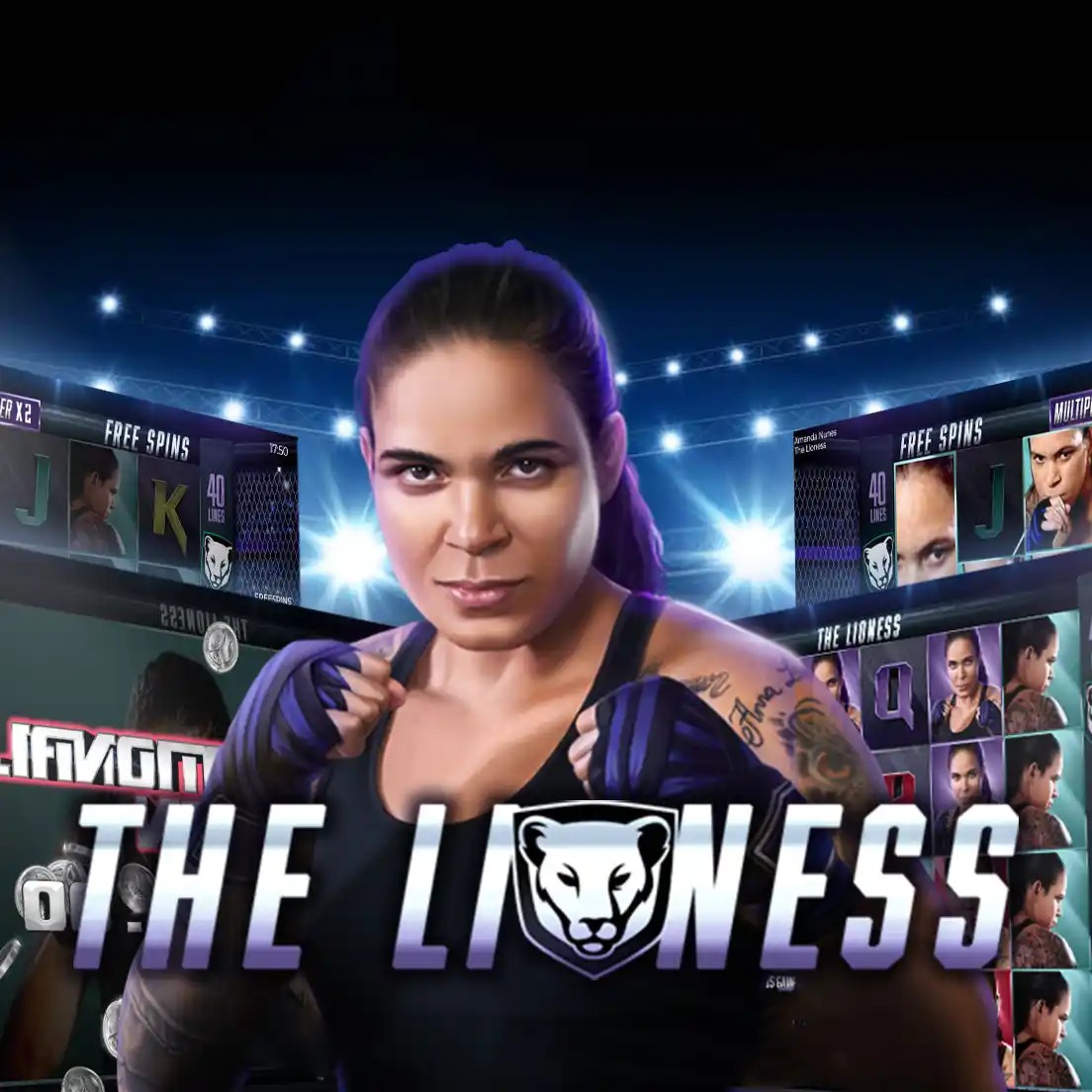 The Lioness logo by MGA Games LeoVegas Casino
