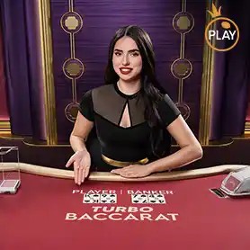 Turbo Baccarat slot visual from Pragmatic Play available on casino-leovegas.it